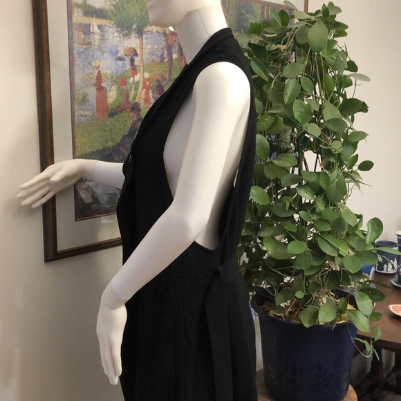 Helmut Lang Long Black Torsion Vest - Picture 6 of 11